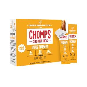 Chomps Original Turkey Jerky Sticks - High Protein