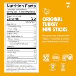 Chomps Original Turkey Jerky Sticks - High Protein