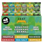Zest Delites Edamame Snack Variety Pack, 48 Packs