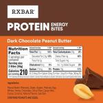 Dark Chocolate Peanut Butter Protein Energy Bites