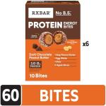 Dark Chocolate Peanut Butter Protein Energy Bites