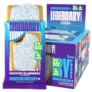 Legendary Foods Frosted Blueberry Protein Pastry 8-Pack