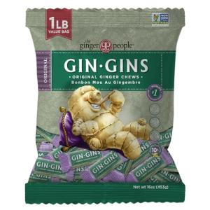 Gin Gins Ginger Chews – 1 lb Bag
