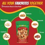 Premium Unsalted Mixed Nuts for Gamers - 3 lbs