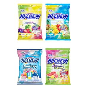 HI-CHEW Variety Mix: 4 Bags of Fruity Fun