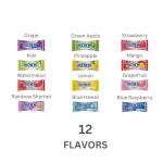 HI-CHEW Variety Mix: 4 Bags of Fruity Fun