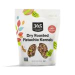 365 by Whole Foods Market, Dry Roasted Pistachio Kernels, No Salt Added, 10 Ounce