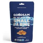 GoodSAM Raw Organic Walnut Halves & Pieces, 8oz Pouch Unsalted, Gluten-Free, Non-GMO, Vegan, Keto-Friendly, Sourced from Regenerative Farms, Direct Trade