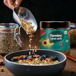 Farmley Raw Superfood Seed Mix | Healthy Superfood Gut Supplement | Premium Blend for Healthy Body | 325 g (11.46 oz)