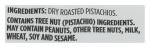 365 by Whole Foods Market, Dry Roasted Pistachio Kernels, No Salt Added, 10 Ounce