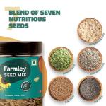 Farmley Raw Superfood Seed Mix | Healthy Superfood Gut Supplement | Premium Blend for Healthy Body | 325 g (11.46 oz)