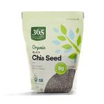 Organic Black Chia Seeds by Whole Foods, 15oz