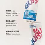 GURU Zero Sugar Organic Energy Drink Variety Pack