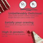 Power Crunch Red Velvet Protein Wafer Bars