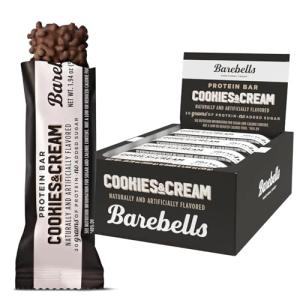 Barebells Cookies & Cream Protein Bars - 12 Pack