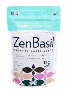 Zen Basil Seeds – Keto, Vegan, High Fiber Snack