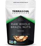 Terrasoul Organic Raw Brazil Nuts - 1 Lb