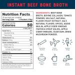 Beef Bone Broth Instant Mix Packets - 16 Pack