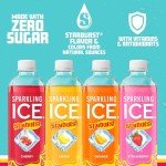 STARBURST Sparkling Water Variety Pack, Zero Sugar
