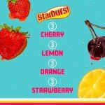 STARBURST Sparkling Water Variety Pack, Zero Sugar