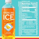 STARBURST Sparkling Water Variety Pack, Zero Sugar