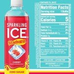 STARBURST Sparkling Water Variety Pack, Zero Sugar