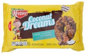 Coconut Dreams Fudge Cookies by Keebler, 8.5oz