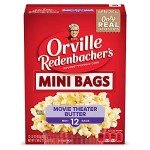 Movie Theater Butter Popcorn Mini Bags - 12 Count