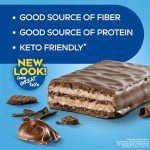 Atkins Chocolate Protein Wafer Crisps - Keto Snack