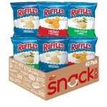 Ruffles Potato Chips Variety Pack – 40 Count
