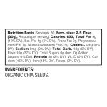 Organic Chia Seeds - Keto Friendly Snack 32 Oz