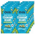 Crunchy Sea Salt Edamame Snacks - 10 Pack