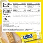 Luna Minis Energy Bars - Lemon Zest (Box of 12)