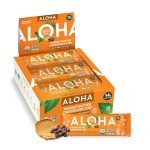 ALOHA Vegan Peanut Butter Chocolate Protein Bars - 12 Pack