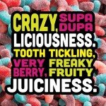 Trolli Very Berry Sour Gummy Worms - 7.2 oz