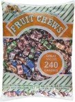 Assorted Fruit Chews - 240 Piece Bag