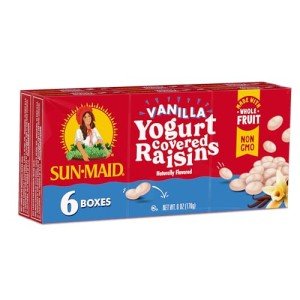 Sun-Maid Yogurt Coated Raisins - 6 Pack