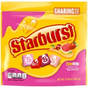 STARBURST FaveREDS Fruit Chews Candy 15.6 oz