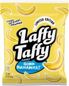 Banana Laffy Taffy Mini Bar Bag - Chewy Snack