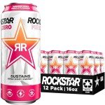 Rockstar Pure Zero Energy Drink - Tangerine Mango Pack