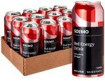 Solimo Sugar-Free Red Energy Drink (12-Pack)