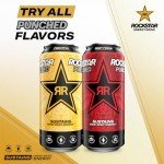 Rockstar Fruit Punch Energy Drink - 16oz (12 Pack)