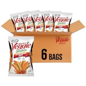 Sensible Portions Screamin' Hot Veggie Straws 6-Pack