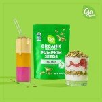 Organic Sprouted Pumpkin Seeds for Gamers - 14 Oz