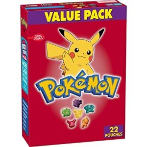 Pokemon Fruit Snacks, Gluten-Free Treat Pouches, 22 Ct