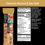 KIND Caramel Almond Sea Salt Snack Bars - 12 Pack