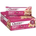 Quest Protein Bars - White Chocolate Raspberry, 20g Protein