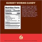 Real Fruit Juice Gummy Worms - 2 Pound Bag