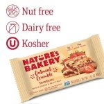 Strawberry Oatmeal Crumble Bars - Nature's Bakery 6 Ct
