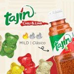 Tajin Gummy Bears with Chili and Lime Flavor